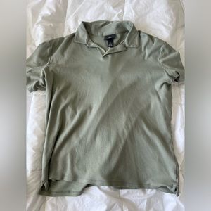 Men’s H&M Sage Green Polo, size L